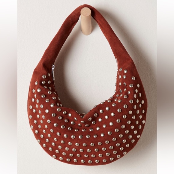 NWT - Understated Leather Studded Bag - Picture 2 of 4